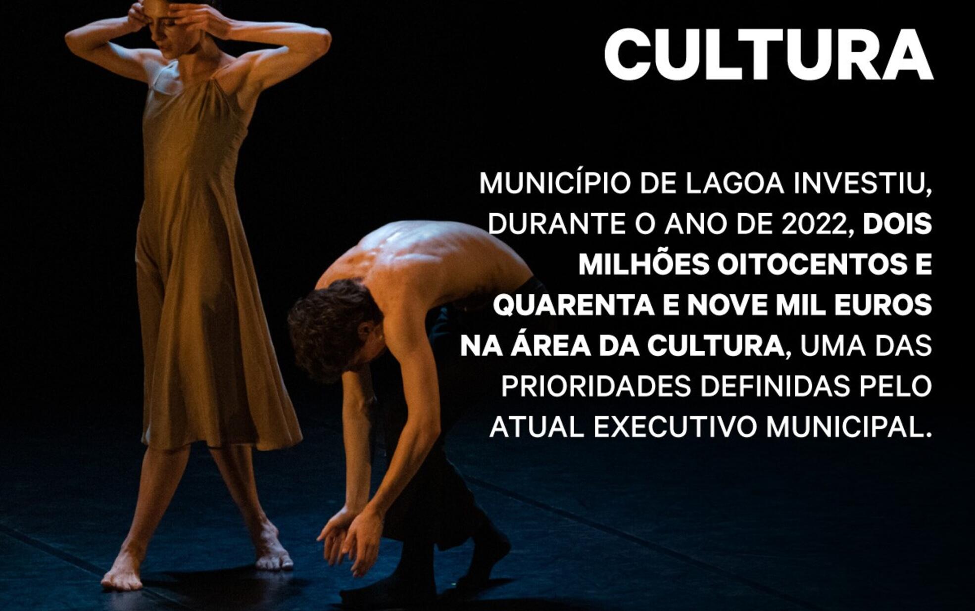 Lagoa investiu mais de 2,8 milhões na área da Cultura em 2022 