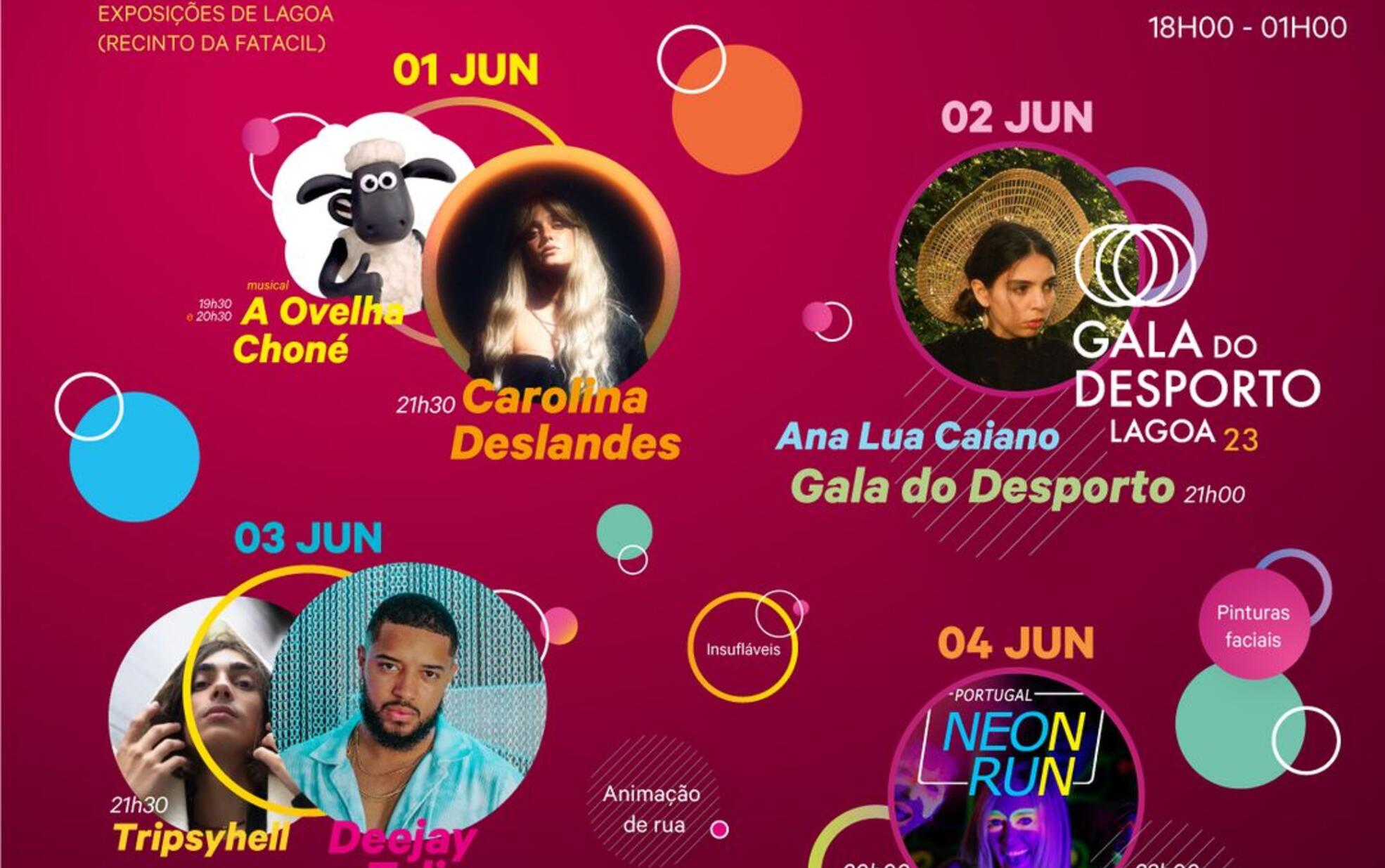 Carolina Deslandes atua amanhã em Lagoa, na Festa da Juventude, com entrada gratuita