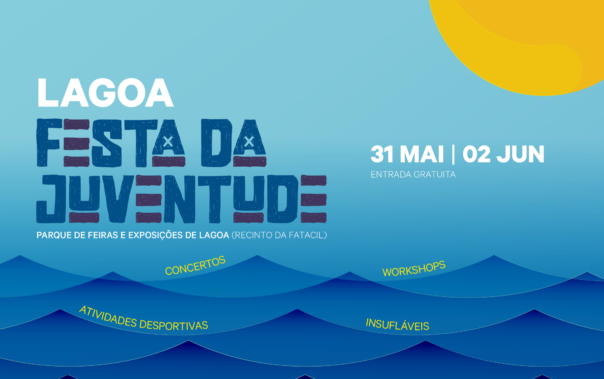 Inscrições Abertas para a 3ª Edição da Festa da Juventude