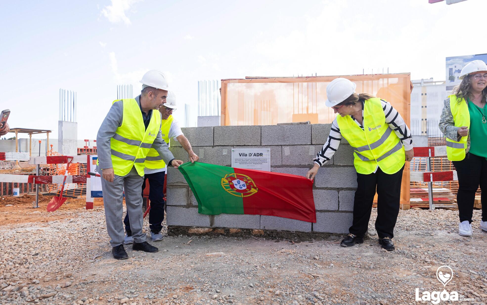 Município de Lagoa e ADR lançam a 1ª Pedra da Vila D’ADR – ERPI e SAD