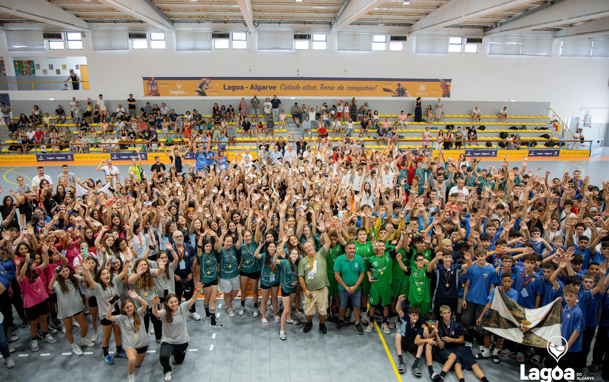 Lagoa recebeu a Festa do Andebol com cerca de 400 Atletas