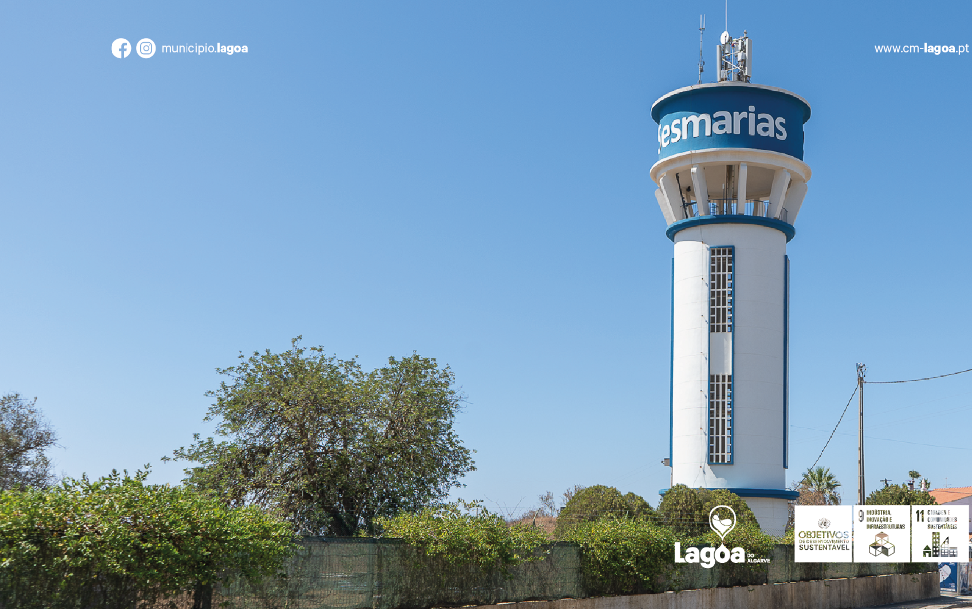 Município de Lagoa inicia a empreitada de requalificação do Reservatório das Sesmarias