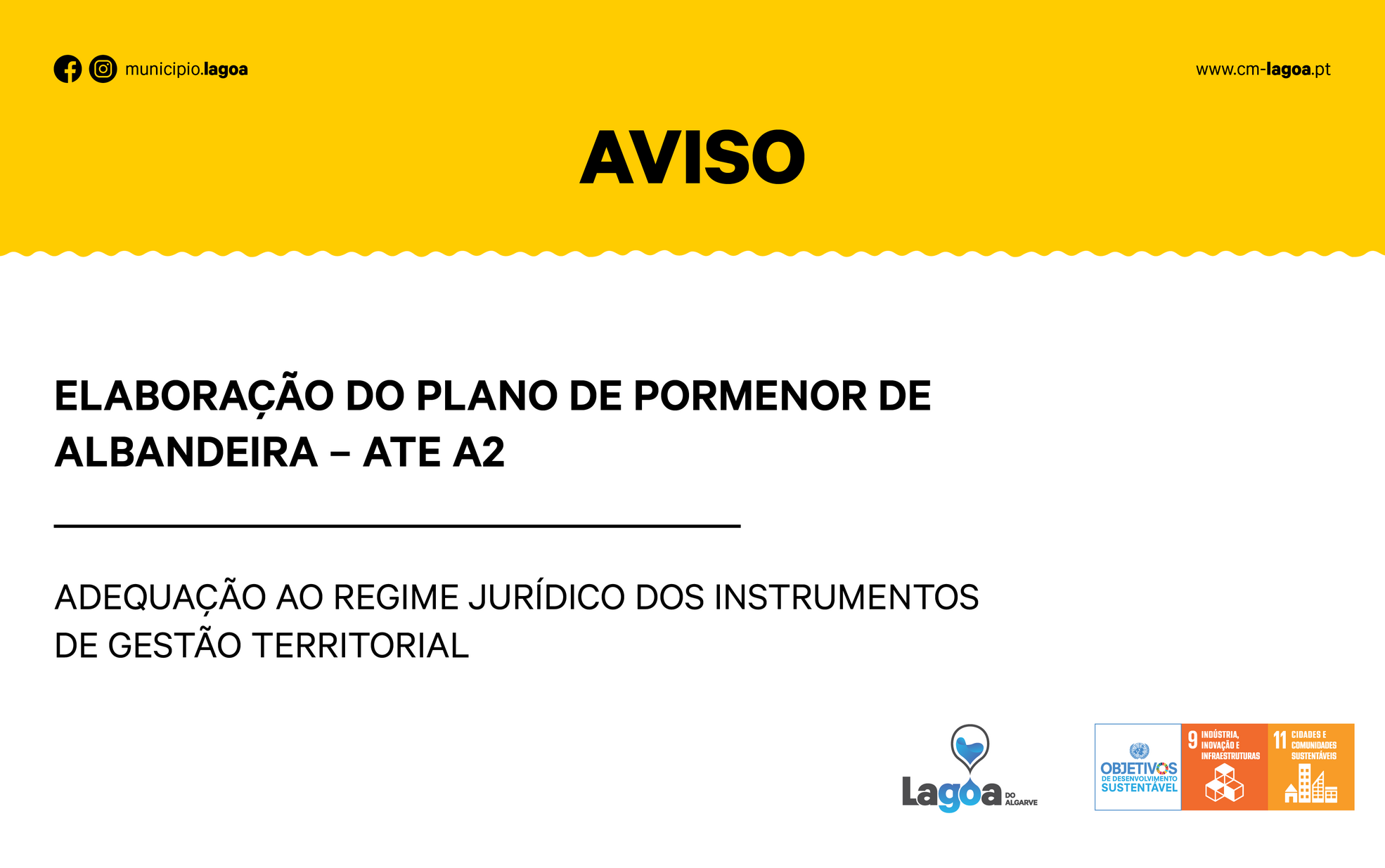 Elaboração do Plano de Pormenor de Albandeira ATE A2