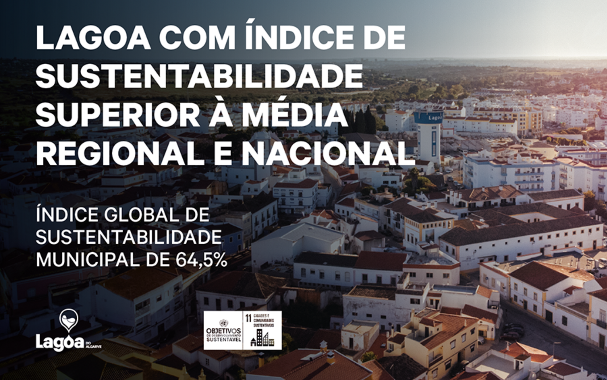 Lagoa apresenta um Índice de Sustentabilidade Municipal superior à média regional e nacional