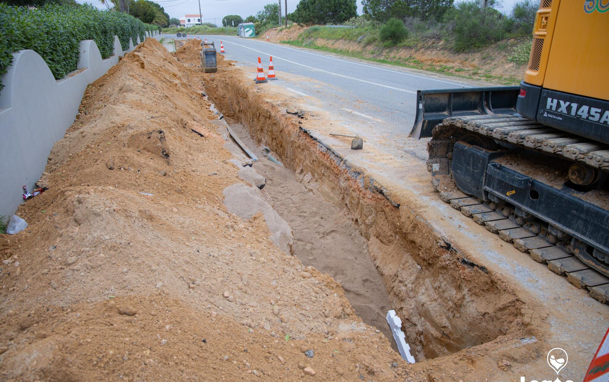 Município de Lagoa termina a substituição da conduta adutora Cerca da Lapa – Moinhos – Vale de Milho