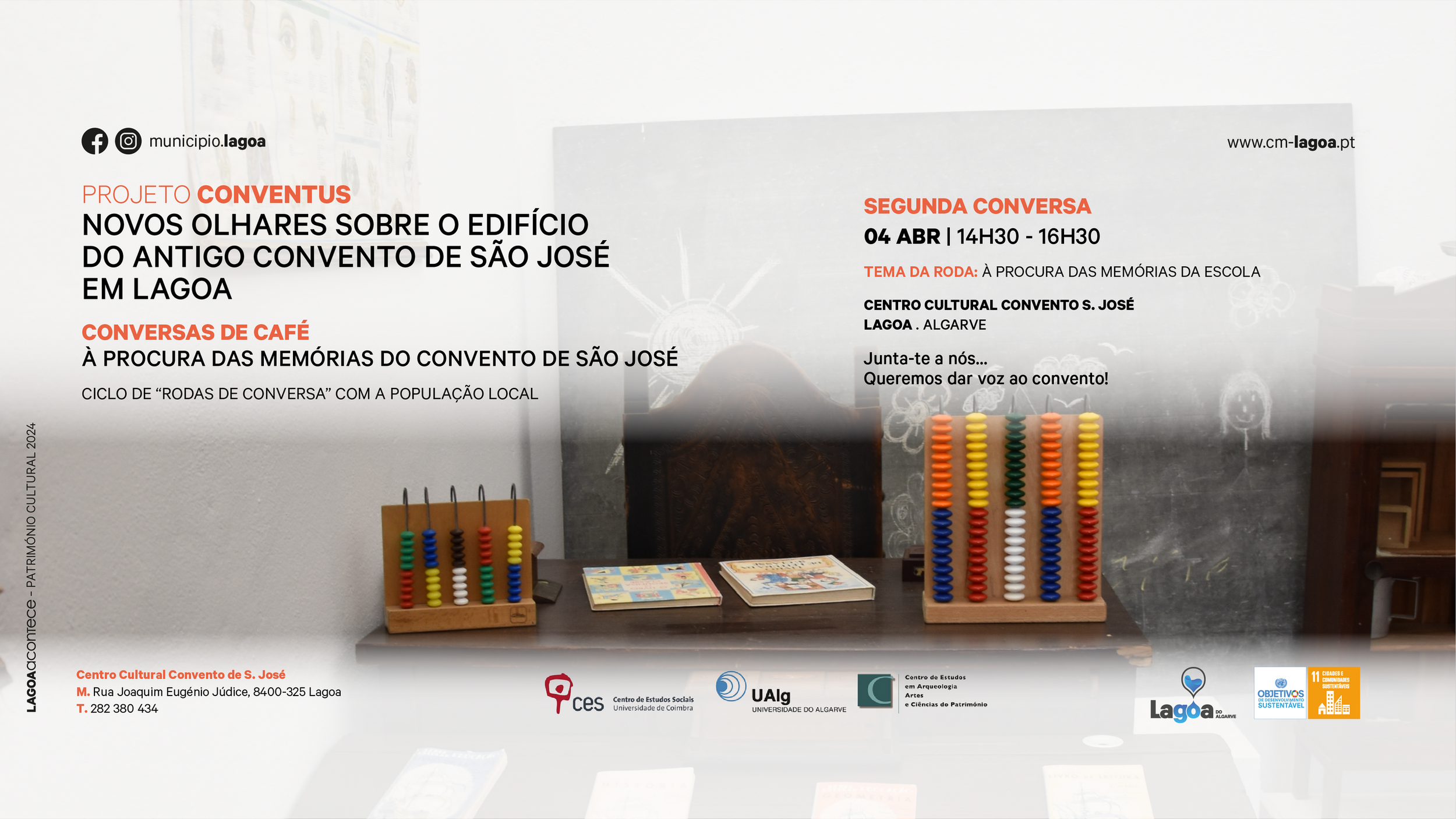 CONVENTUS: Novos olhares sobre o edifício do antigo Convento de São José em Lagoa | 2ª Conversas ...