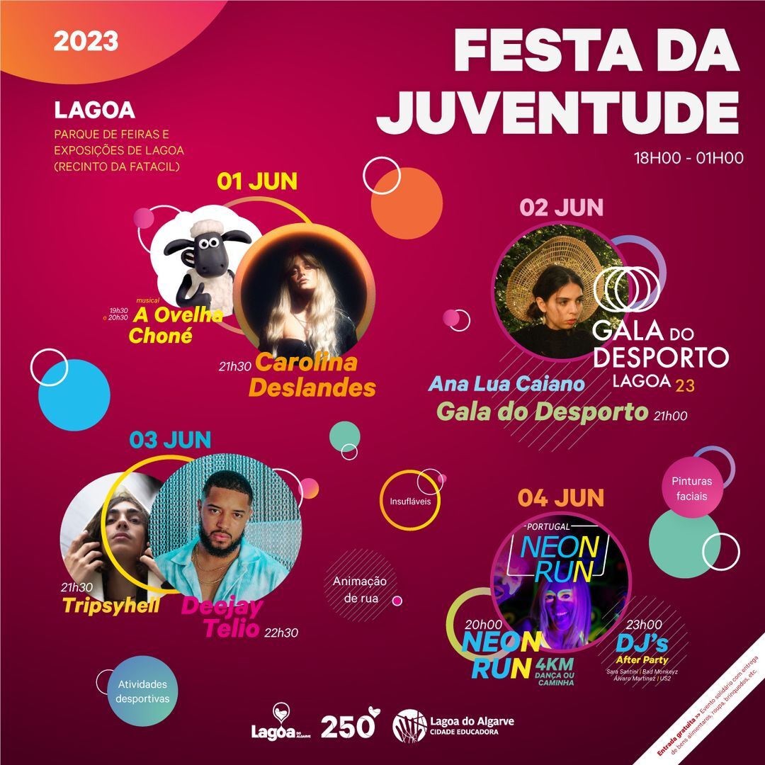 Carolina Deslandes atua amanhã em Lagoa, na Festa da Juventude, com entrada gratuita