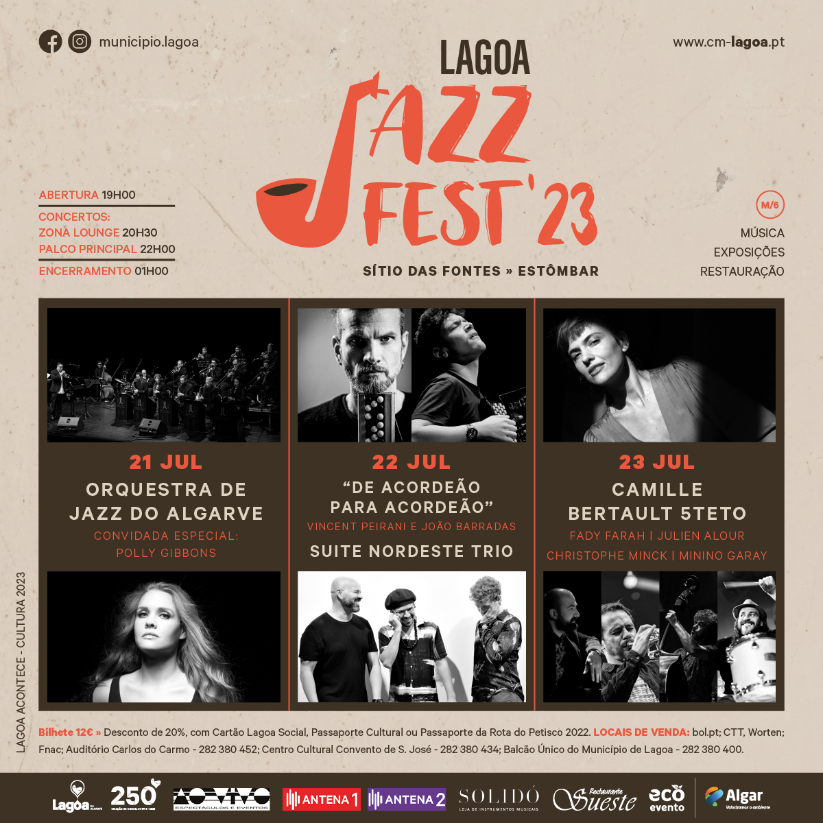 Lagoa Jazz Fest’2023 arranca no próximo fim-de-semana