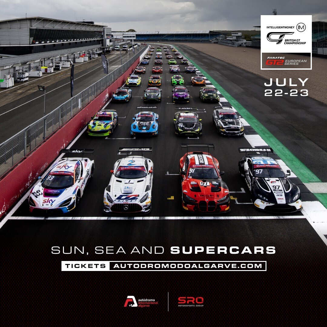 Muncípio de Lagoa tem 35 bilhetes duplos para Campeonato British GT