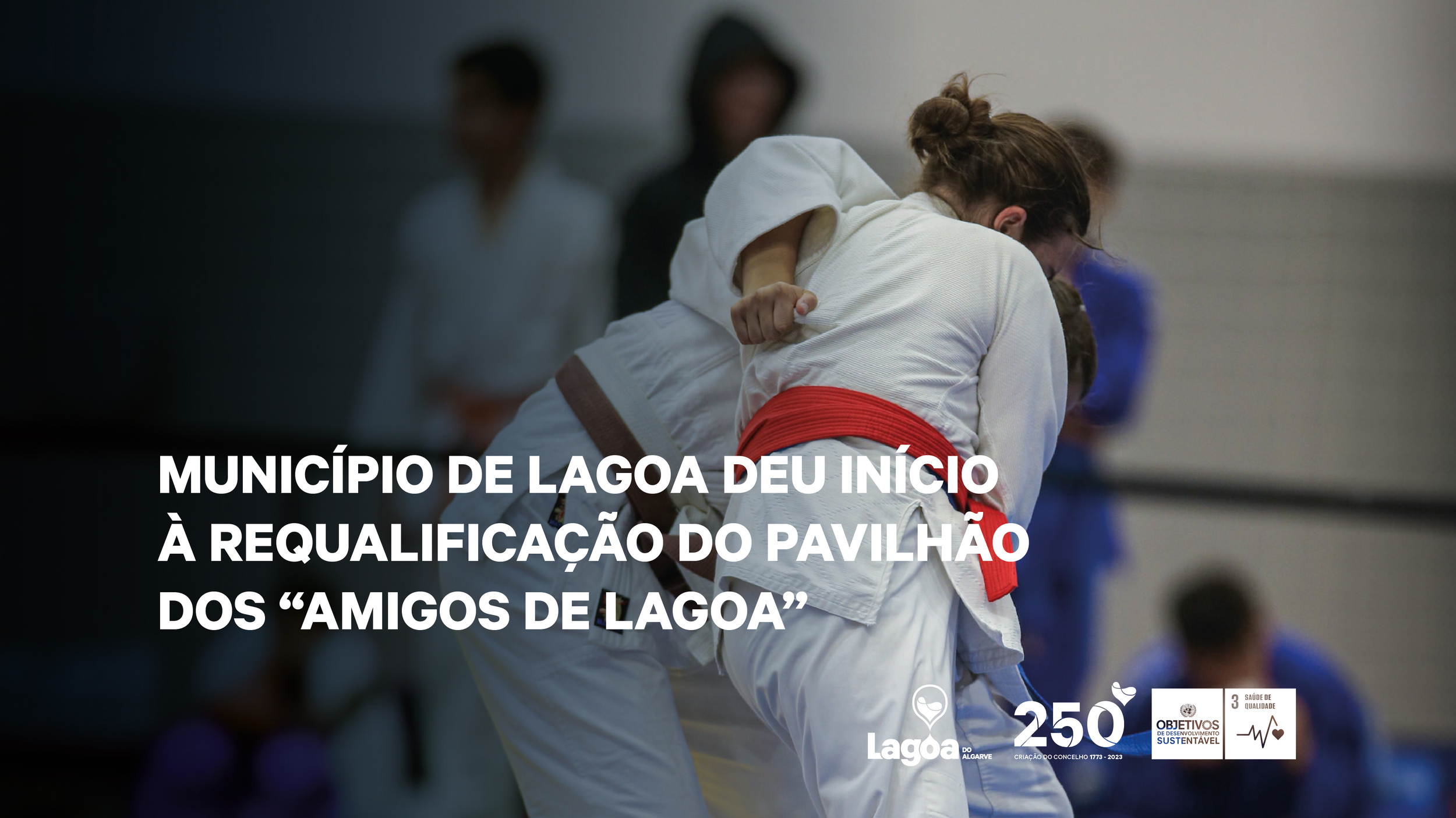 Município de Lagoa deu início à requalificação do Pavilhão dos “Amigos de Lagoa”