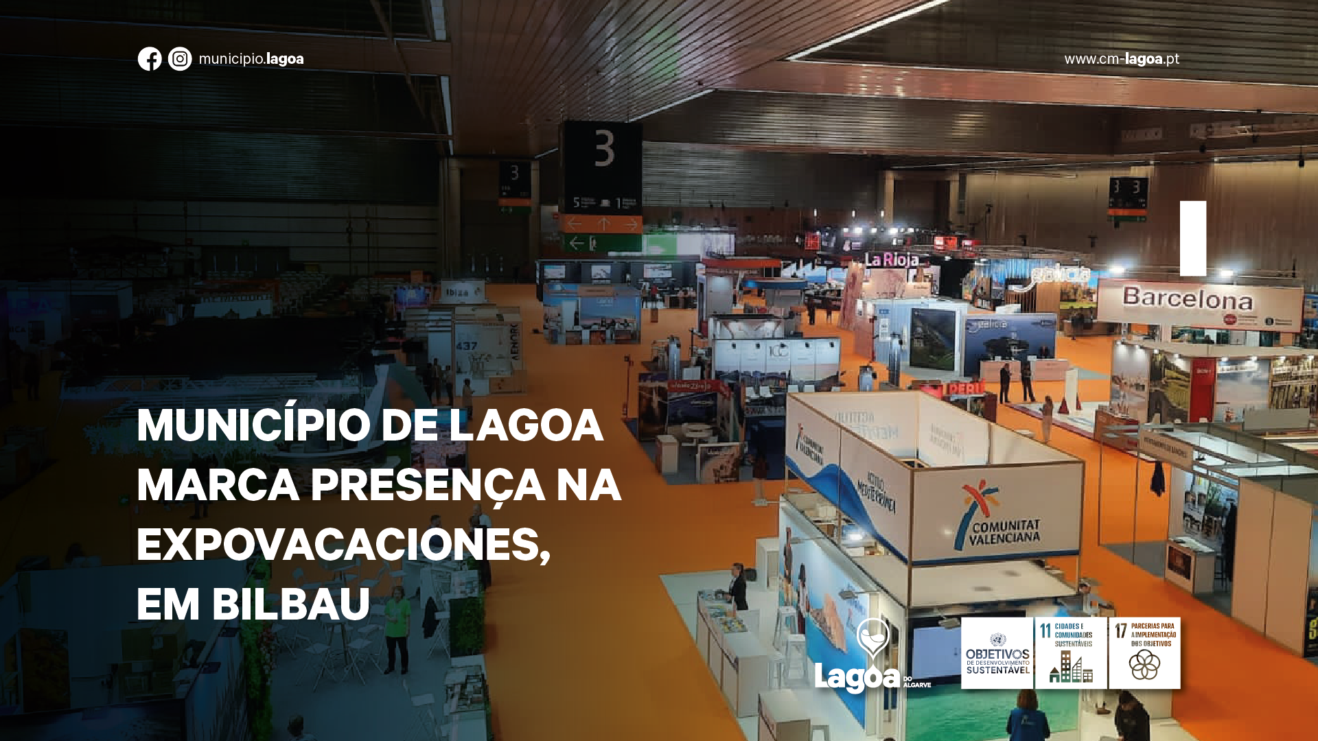 Município de Lagoa marca presença na ExpoVacaciones, em Bilbau