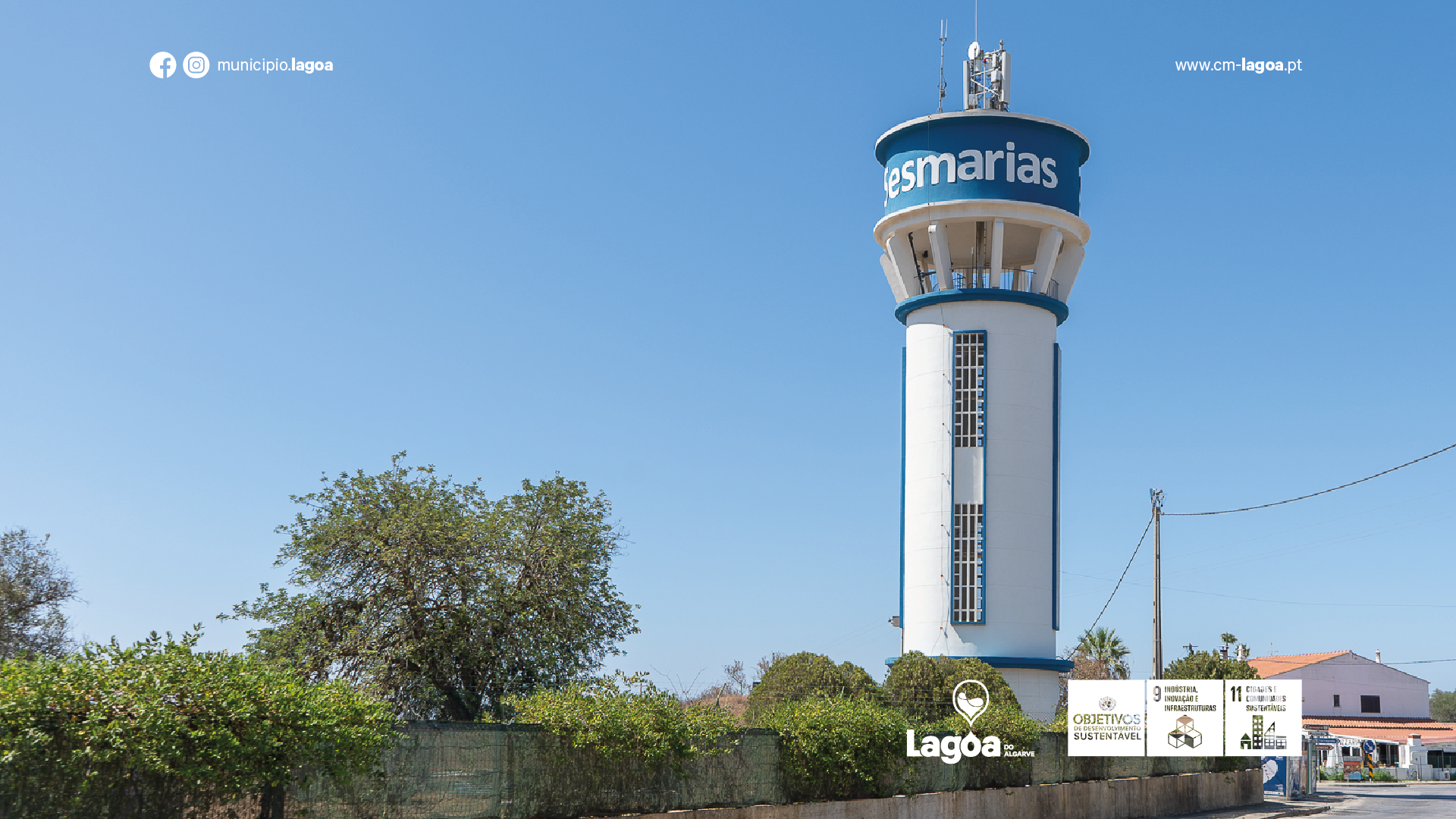 Município de Lagoa inicia a empreitada de requalificação do Reservatório das Sesmarias