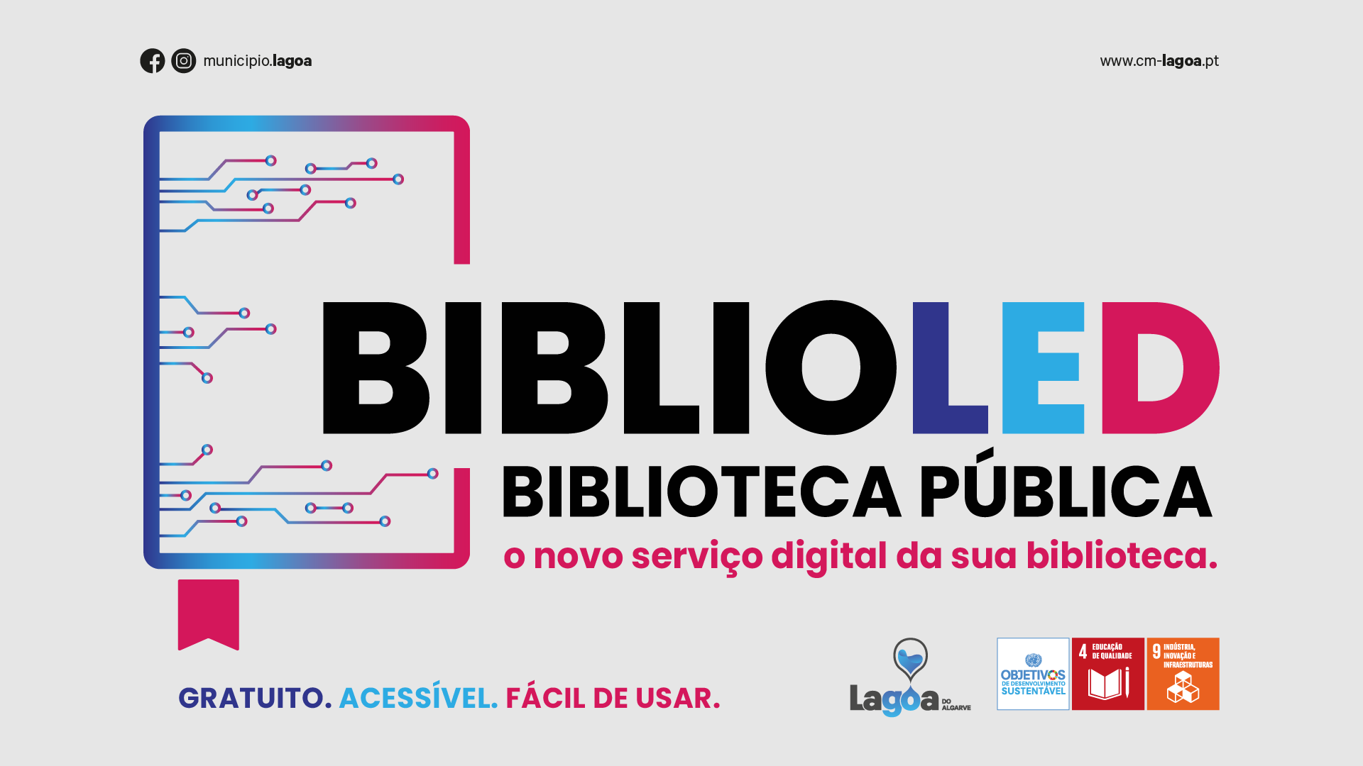 BIBLIOLED - Biblioteca Pública para Leitura e Empréstimo Digital