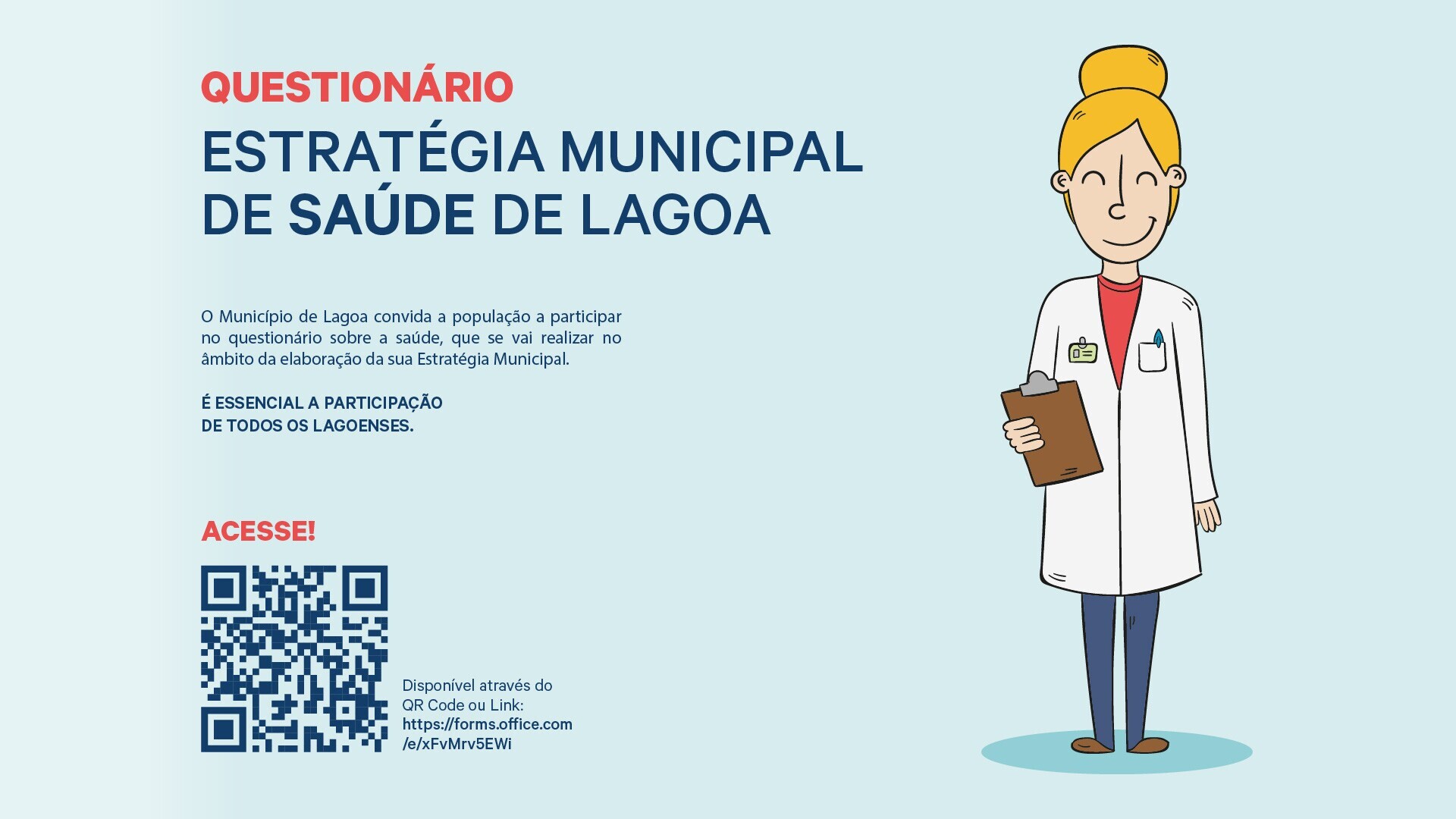 Questionário | Estratégia Municipal de Saúde de Lagoa