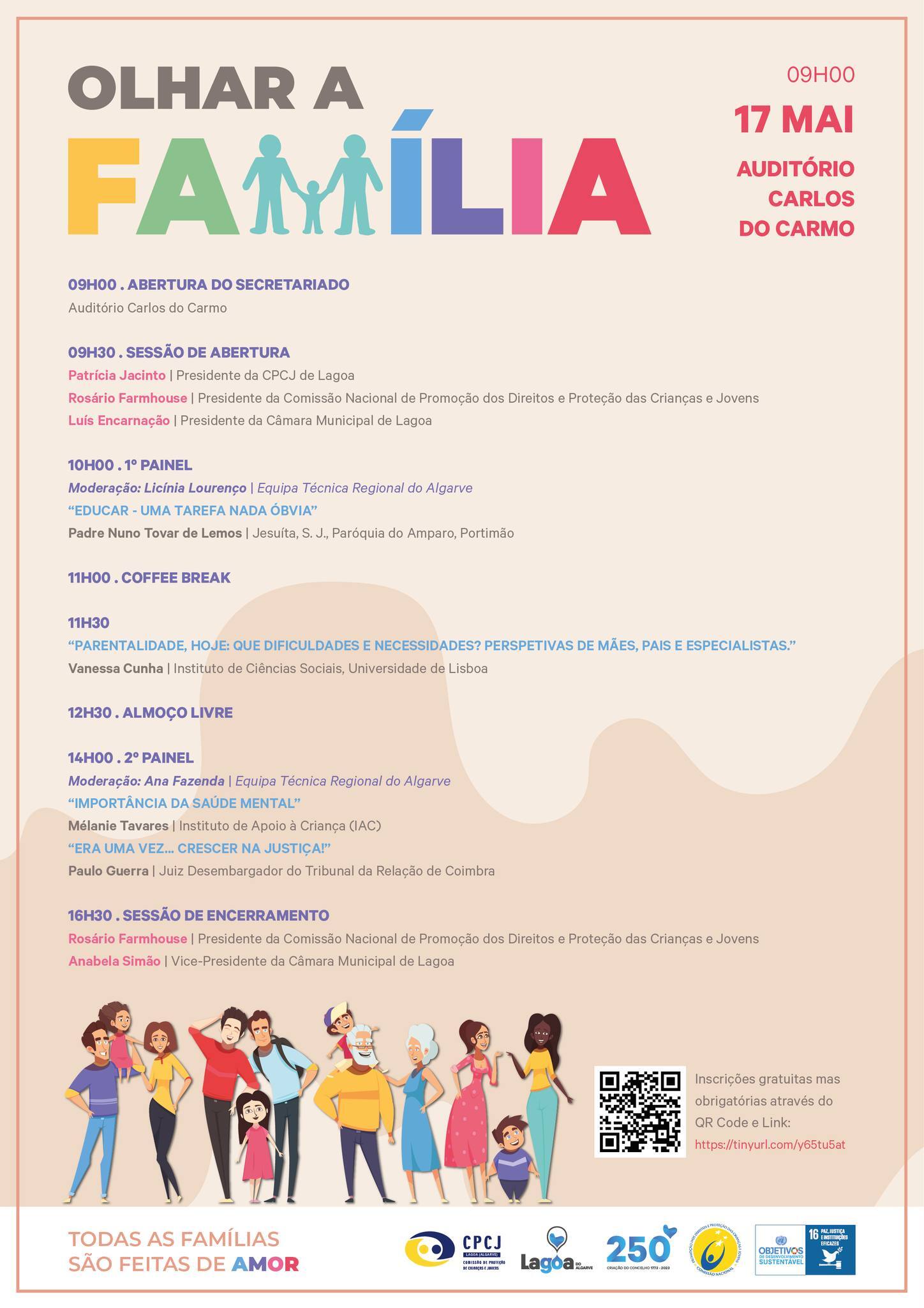 olhar a familia