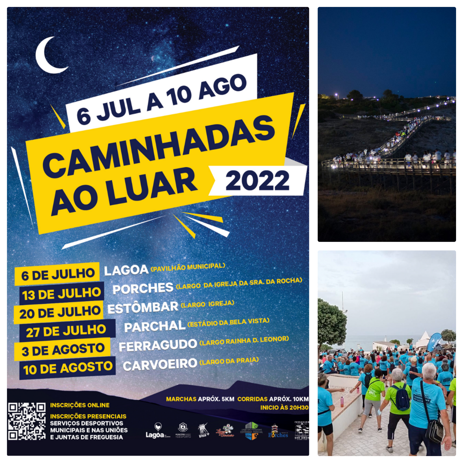 Caminhadas ao Luar