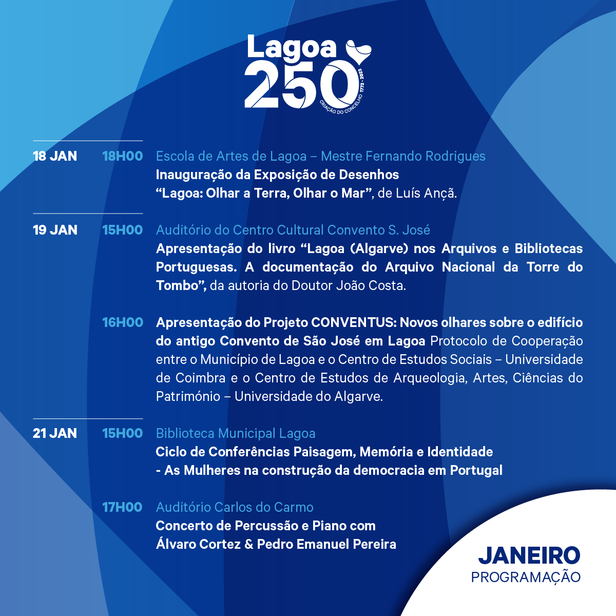 Programa semana inaugural
